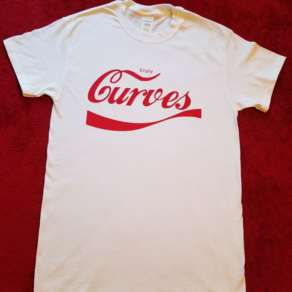 Enjoy Curves Beautiful Brand New Tee